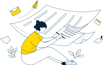 転職活動だけ支援してもらいたいユーザーのイメージイラスト
